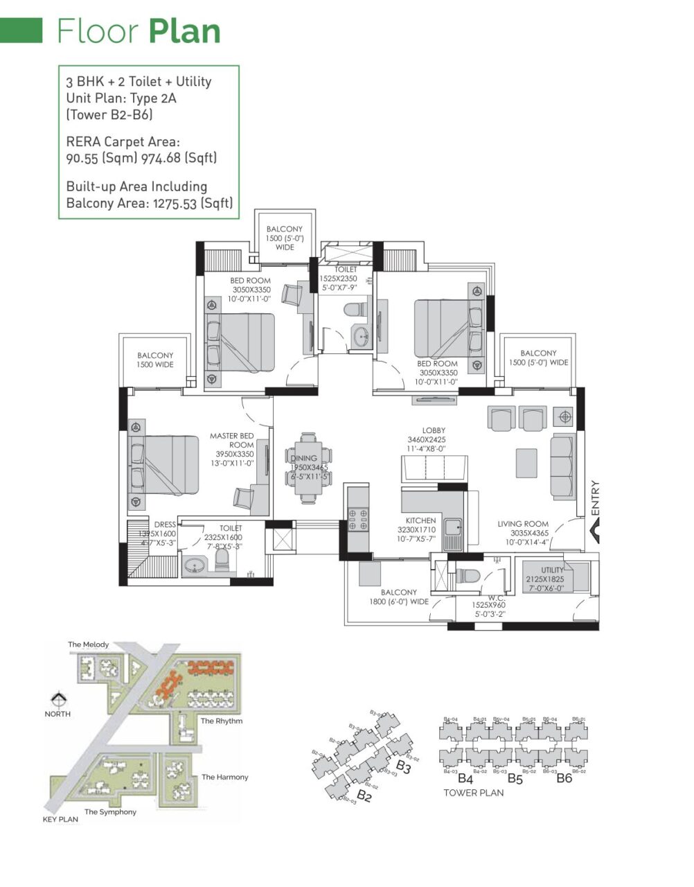 Experion the Heartsong Floor Plan